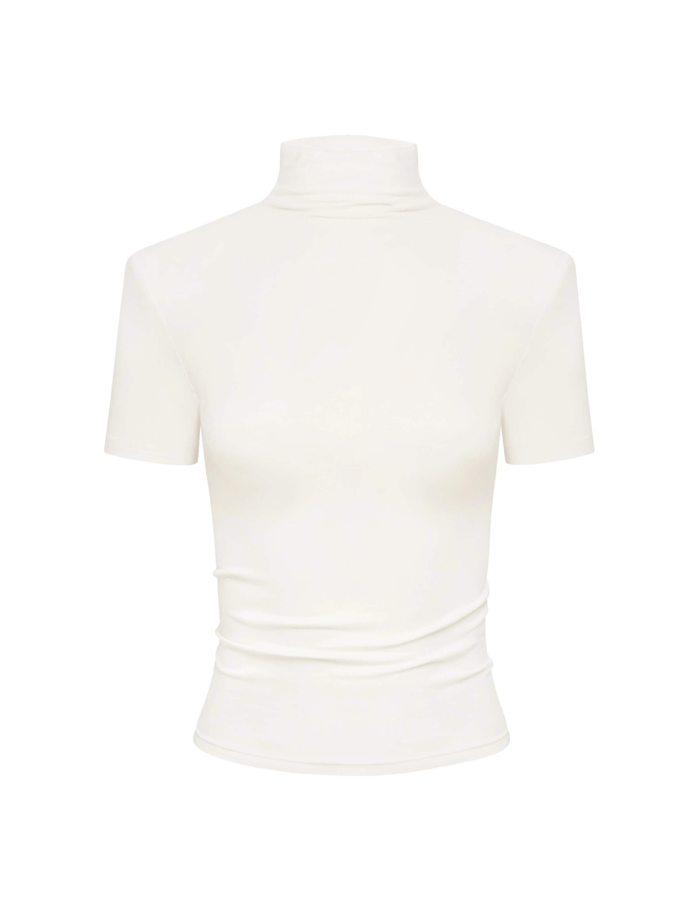 T-shirt 'Ablo' mandragora en beige : devant