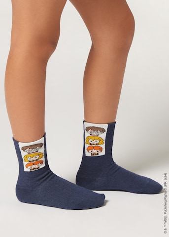 CALZEDONIA Socken 'WARNER BROS | HARRY POTTER' in Blau: Vorderseite