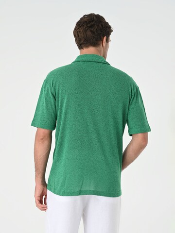 Coupe regular Chemise Antioch en vert