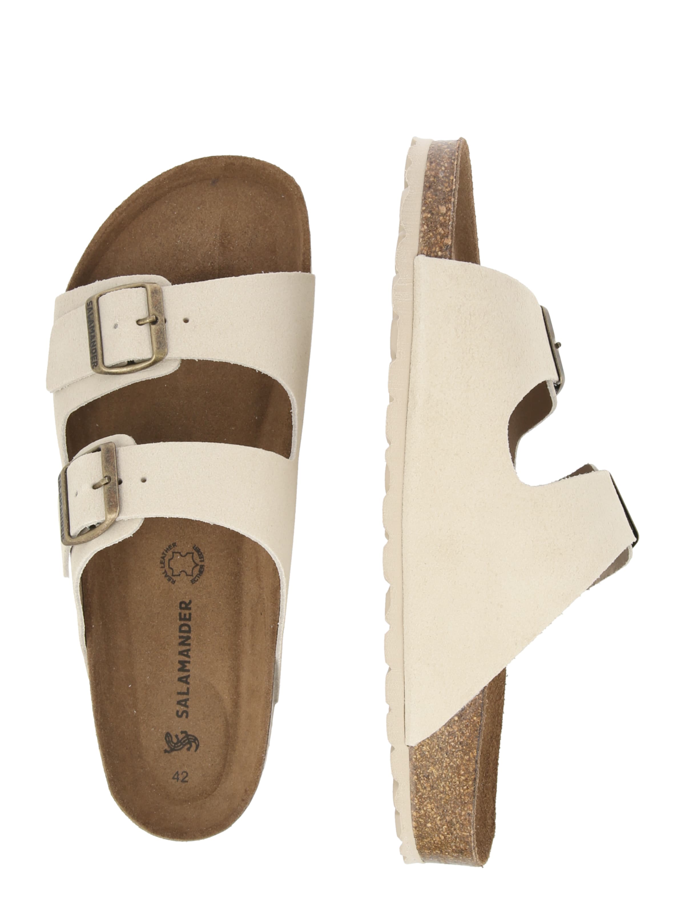 Saboți de la SALAMANDER pe bej