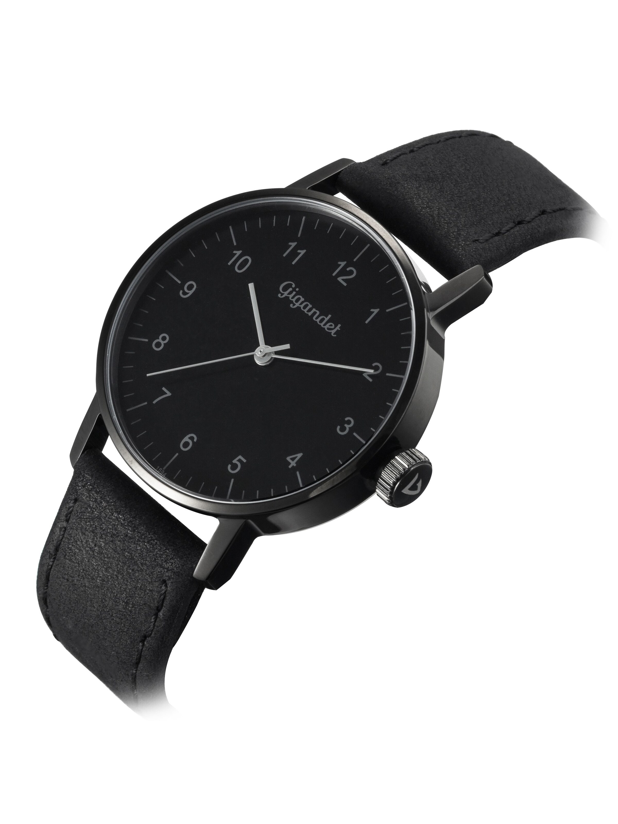 Gigandet Analog Watch 'MINIMALISM' in Black