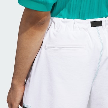 ADIDAS PERFORMANCE Loosefit Sportshorts 'Equipment' in Weiß
