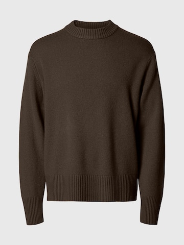 SELECTED - Jersey en marrón