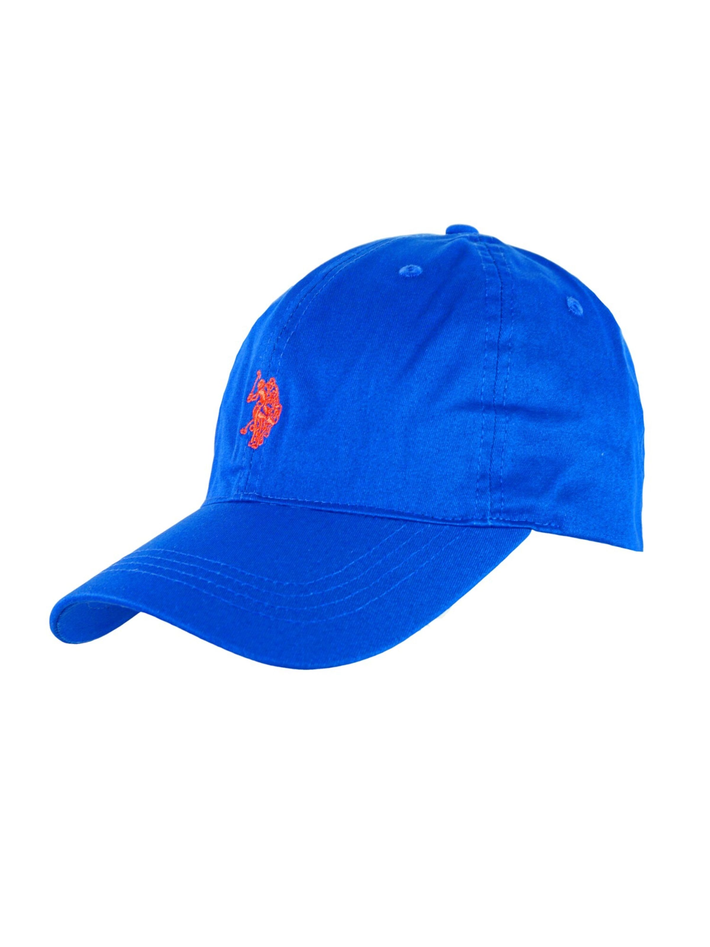 Cappello da baseball 'Polo' di U.S. POLO ASSN. in blu: frontale