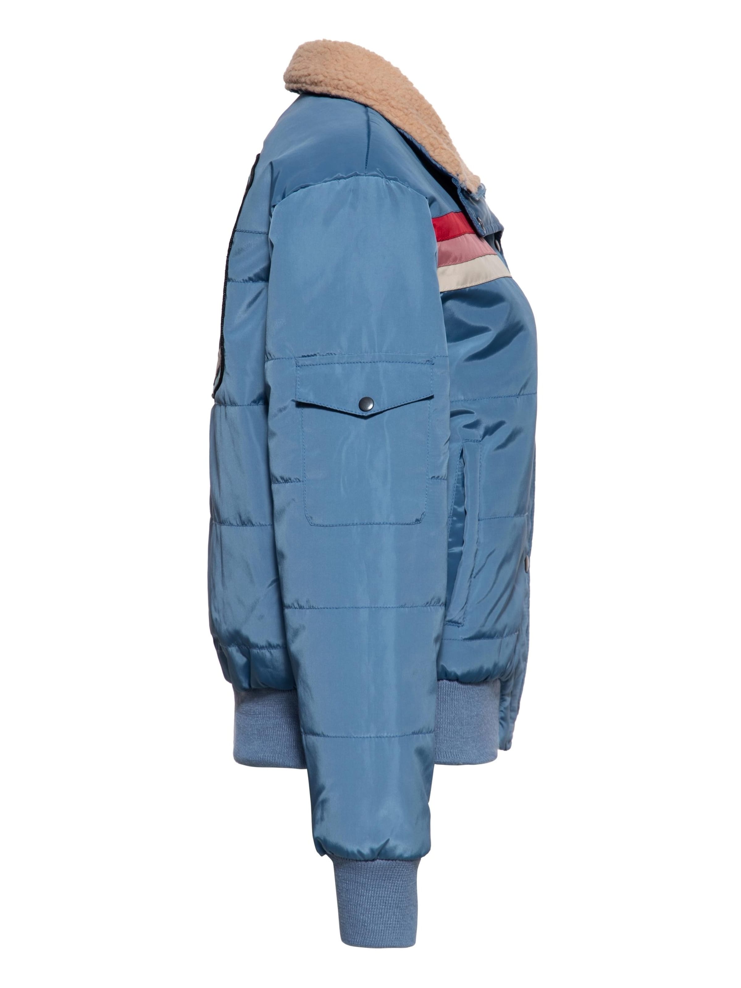 Queen Kerosin Winter Jacket 'Aspen Winter Park' in Blue