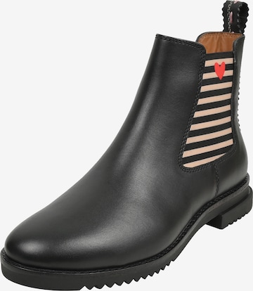 Crickit Chelsea Boot 'UNNA' in Schwarz: Vorderseite
