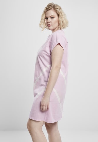 Urban Classics Kleid in Pink