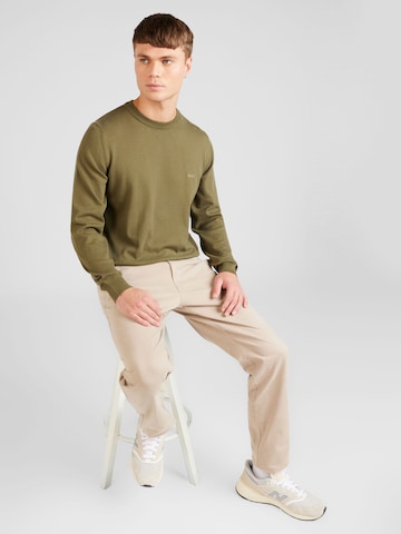 BOSS Sweater 'Pacas-L' in Green