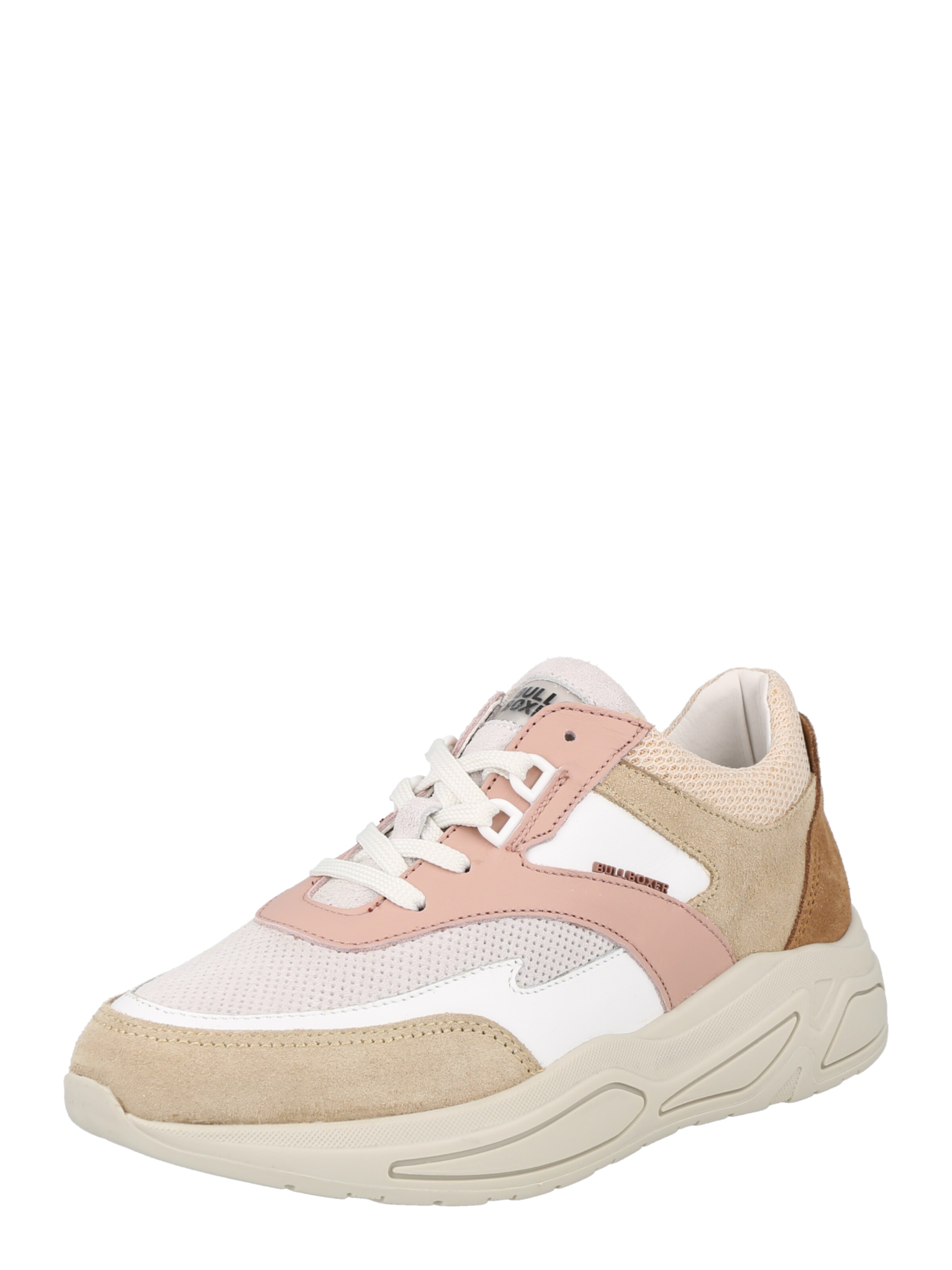 Sneaker bassa di BULLBOXER in beige: frontale