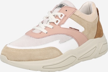 BULLBOXER - Zapatillas deportivas bajas en beige: frente