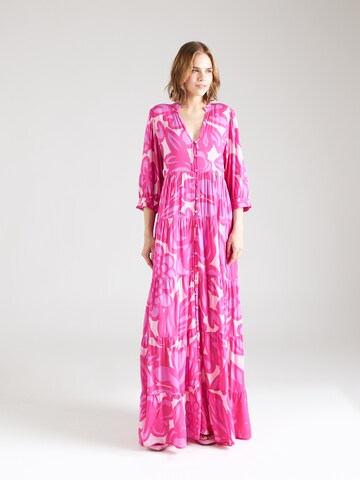 Robe-chemise Fabienne Chapot en rose : devant