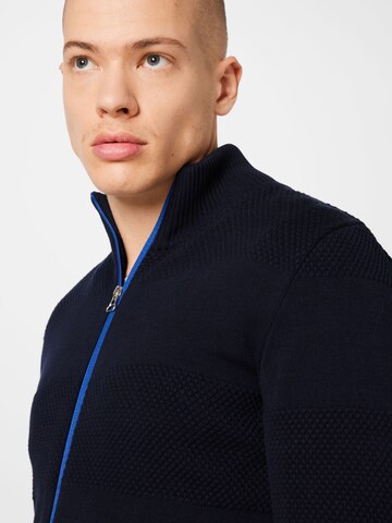 Kronstadt Knit Cardigan 'Jacob' in Blue