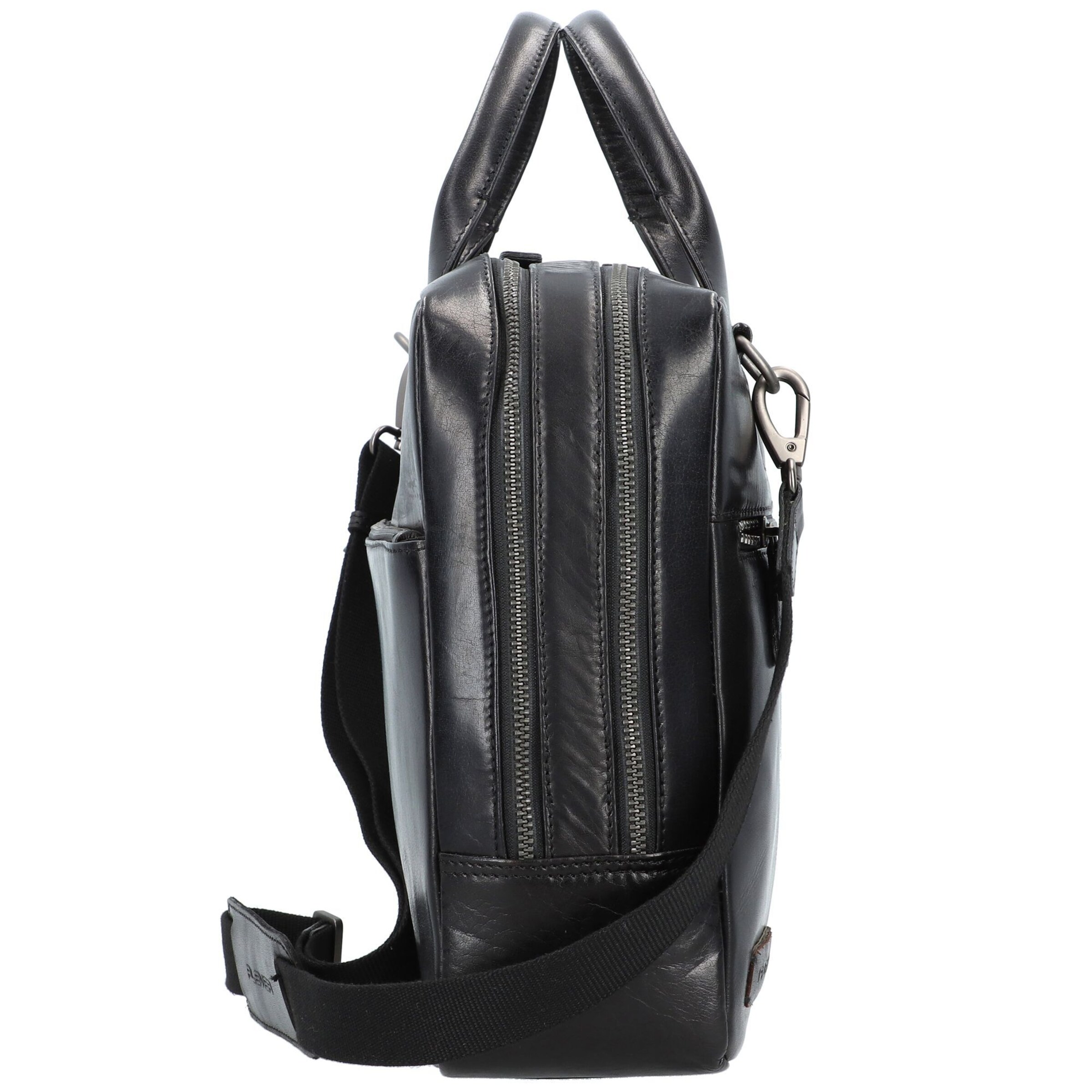 Plevier Document Bag in Black