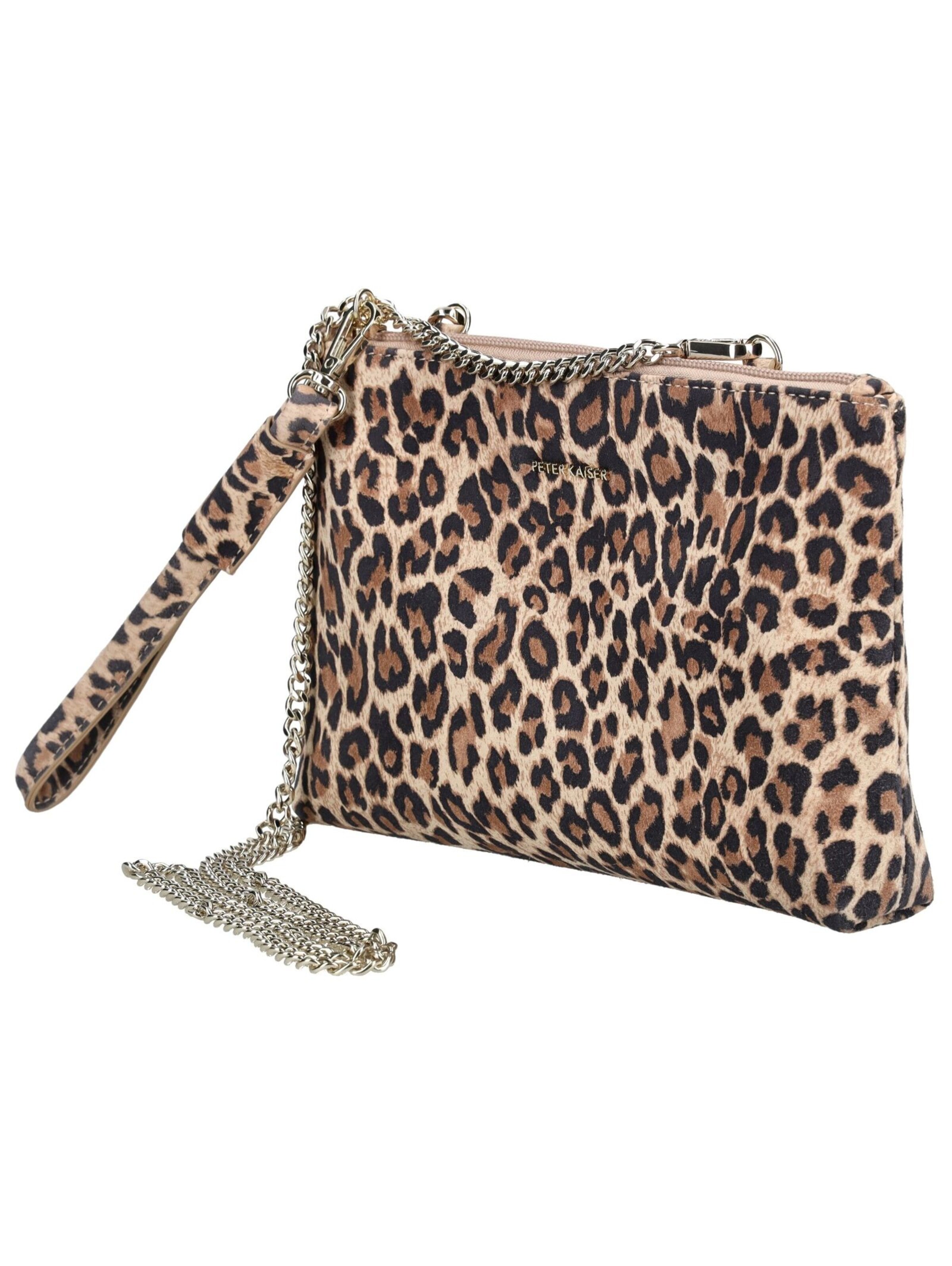 PETER KAISER Clutch in Brown