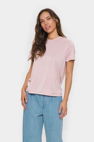 SAINT TROPEZ Shirts 'Haga' i pink: forside