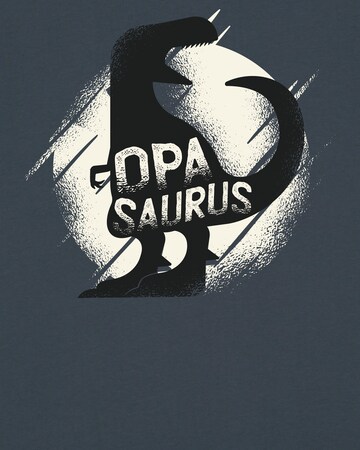Watapparel Shirt 'Opasaurus' in Grijs