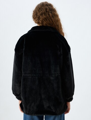 Koton Between-Season Jacket in Black