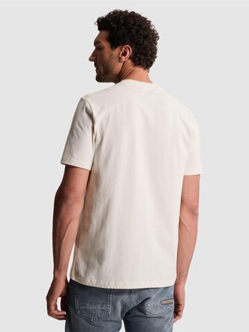 CAST IRON T-shirt 'Regular fit T-shirt with artwork' i beige