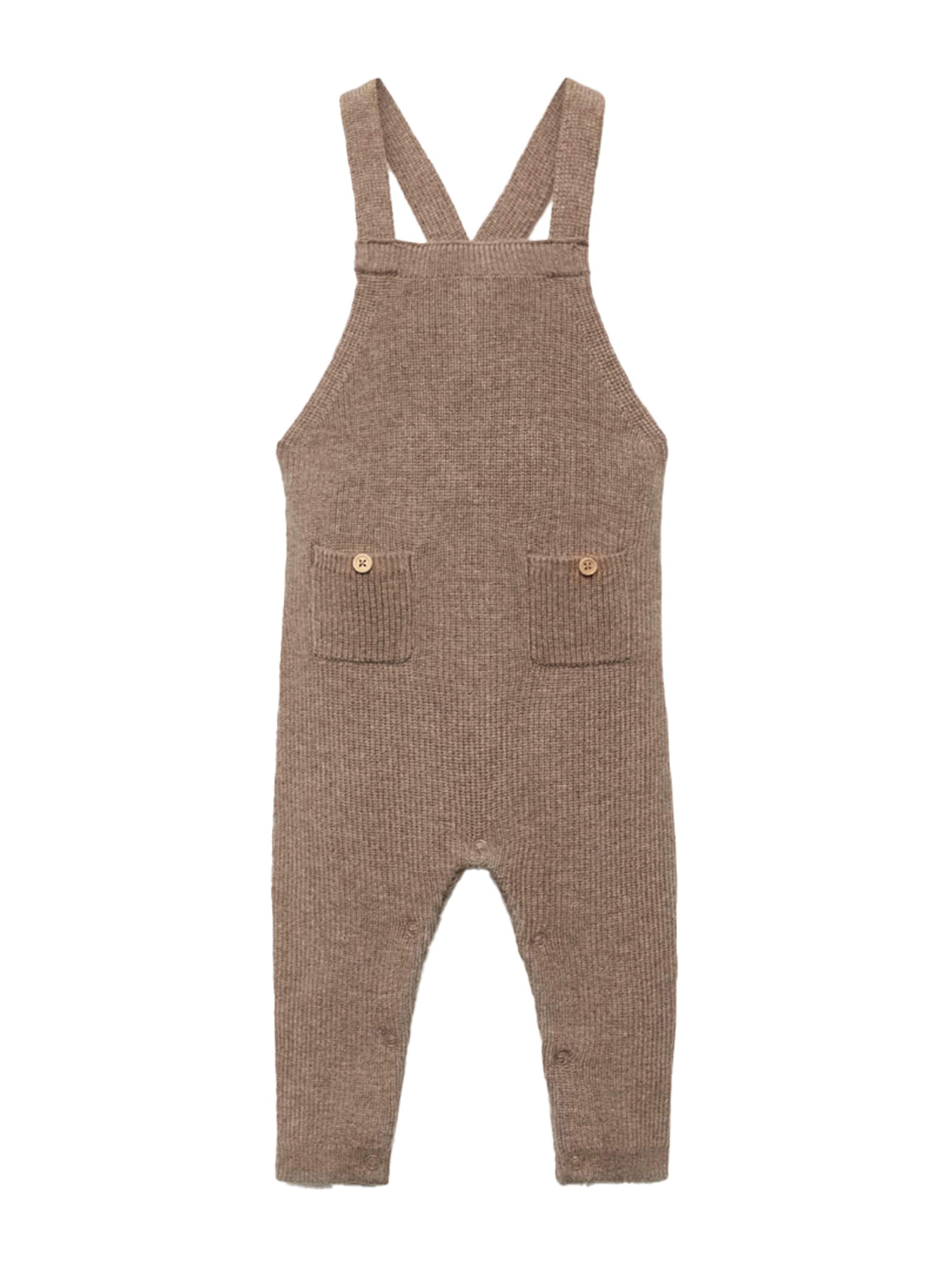 MANGO KIDS Overal 'Harbour' - Hnedá: predná strana