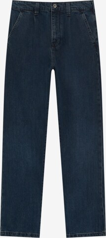 Pull&Bear Jeans med lægfolder i blå: forside