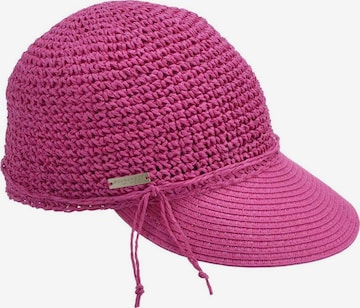Seeberger Cap 'Cap' in Pink: front