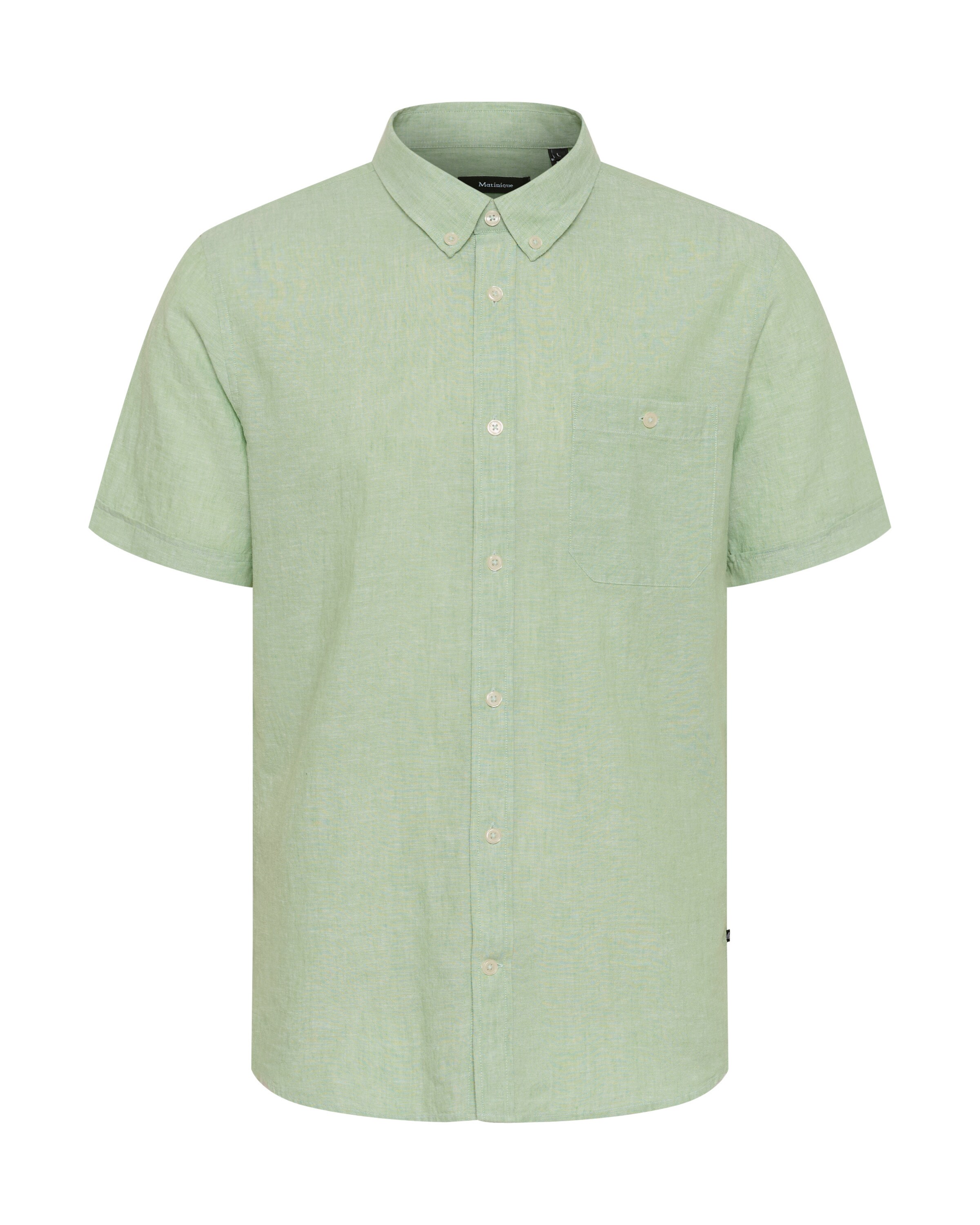 Matinique Overhemd 'Trostol' in Groen: voorkant