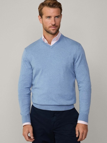 Hackett London Pullover in Blau: Vorderseite