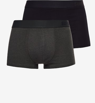 Superdry Boxerky – šedá: přední strana