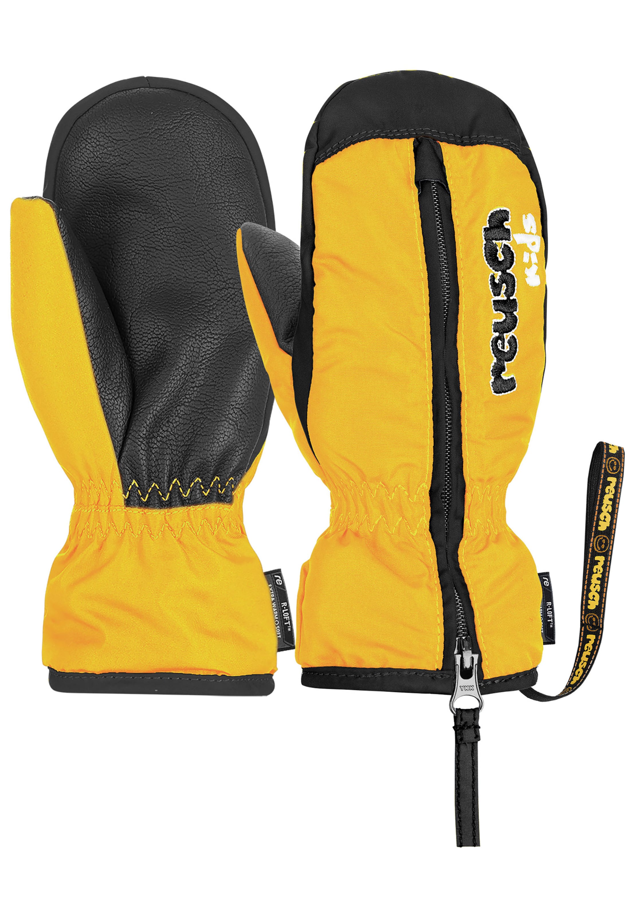 REUSCH Sporthandschoenen 'Ben' in Geel: voorkant