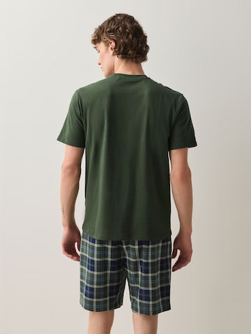 Pigiama corto di Next in verde