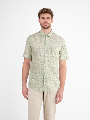 LERROS Slim fit Overhemd in Wit: voorkant