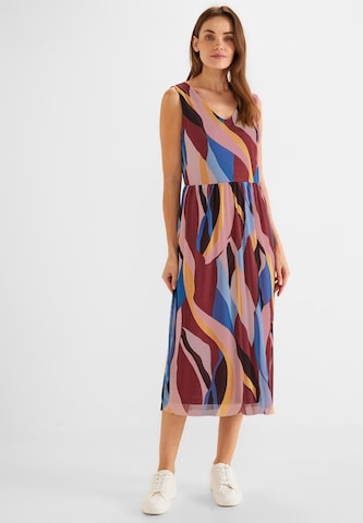 STREET ONE Dress in Mixed colors: front