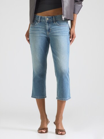 Coupe slim Jean HOLLISTER en bleu : devant