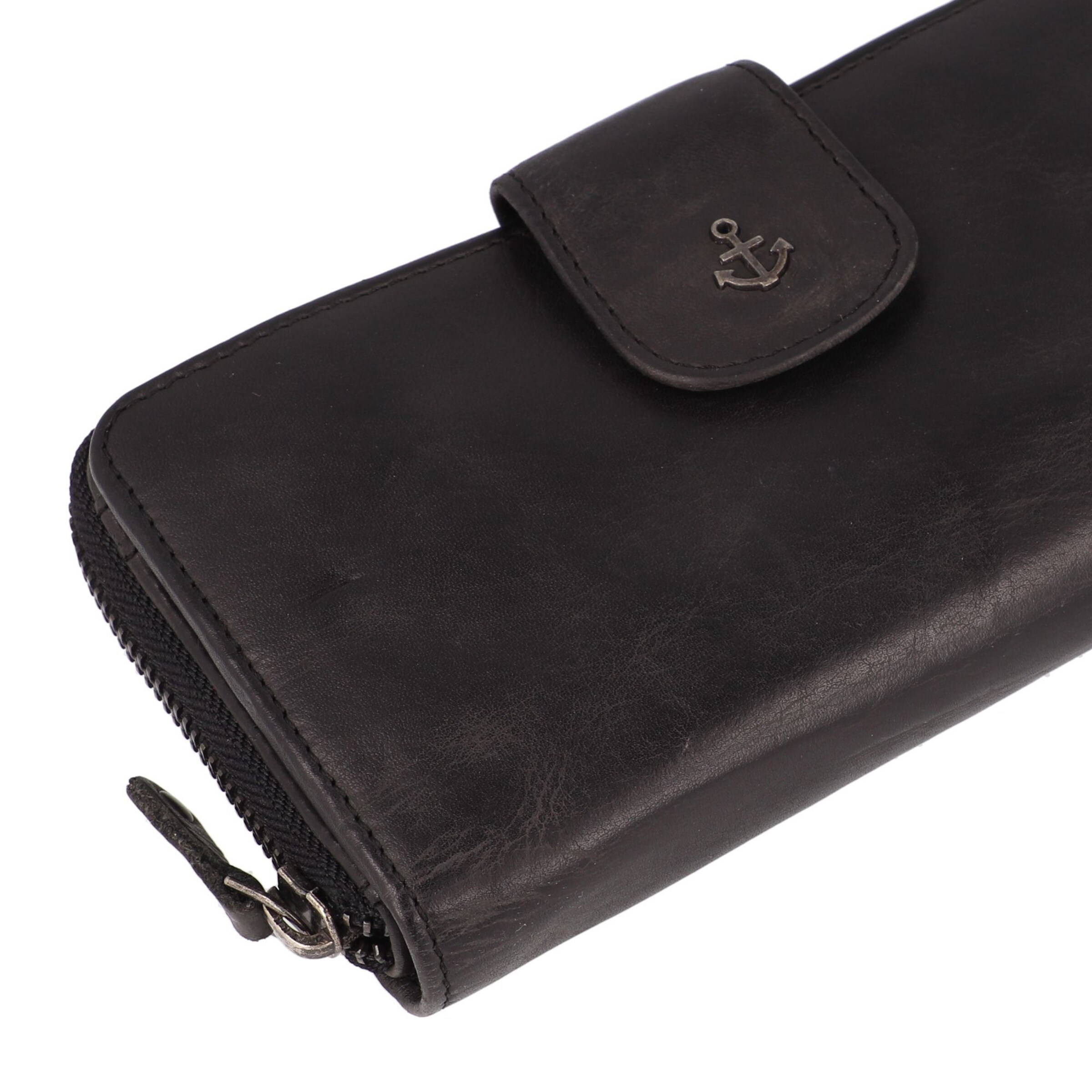 Portamonete 'Anchor Love' di Harbour 2nd in nero