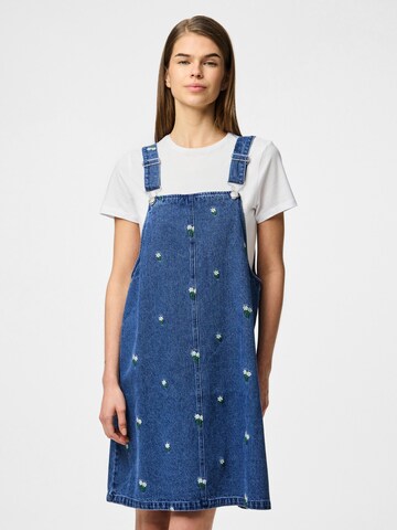 PIECES Kleid 'PCFreia' in Blau: Vorderseite