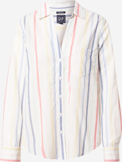 GAP Bluse i blandingsfarvet / hvid, Produktvisning