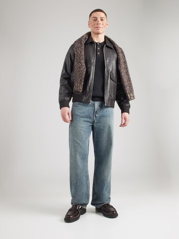 Pull-over 'STYLE EASTPORT' MUSTANG en noir