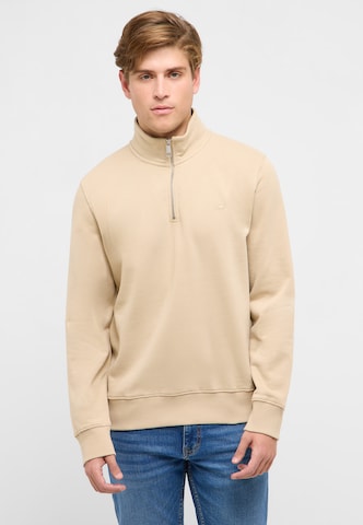 MUSTANG Sweatshirt 'Franklin' in Beige: front