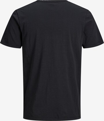JACK & JONES Regularny krój Koszulka 'Split' w kolorze czarny