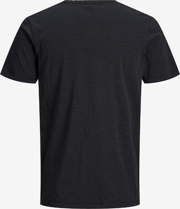 Coupe regular T-Shirt 'Split' JACK & JONES en noir