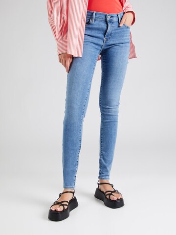 LEVI'S ® Skinny Jeans '710 Super Skinny' in Blau: predná strana