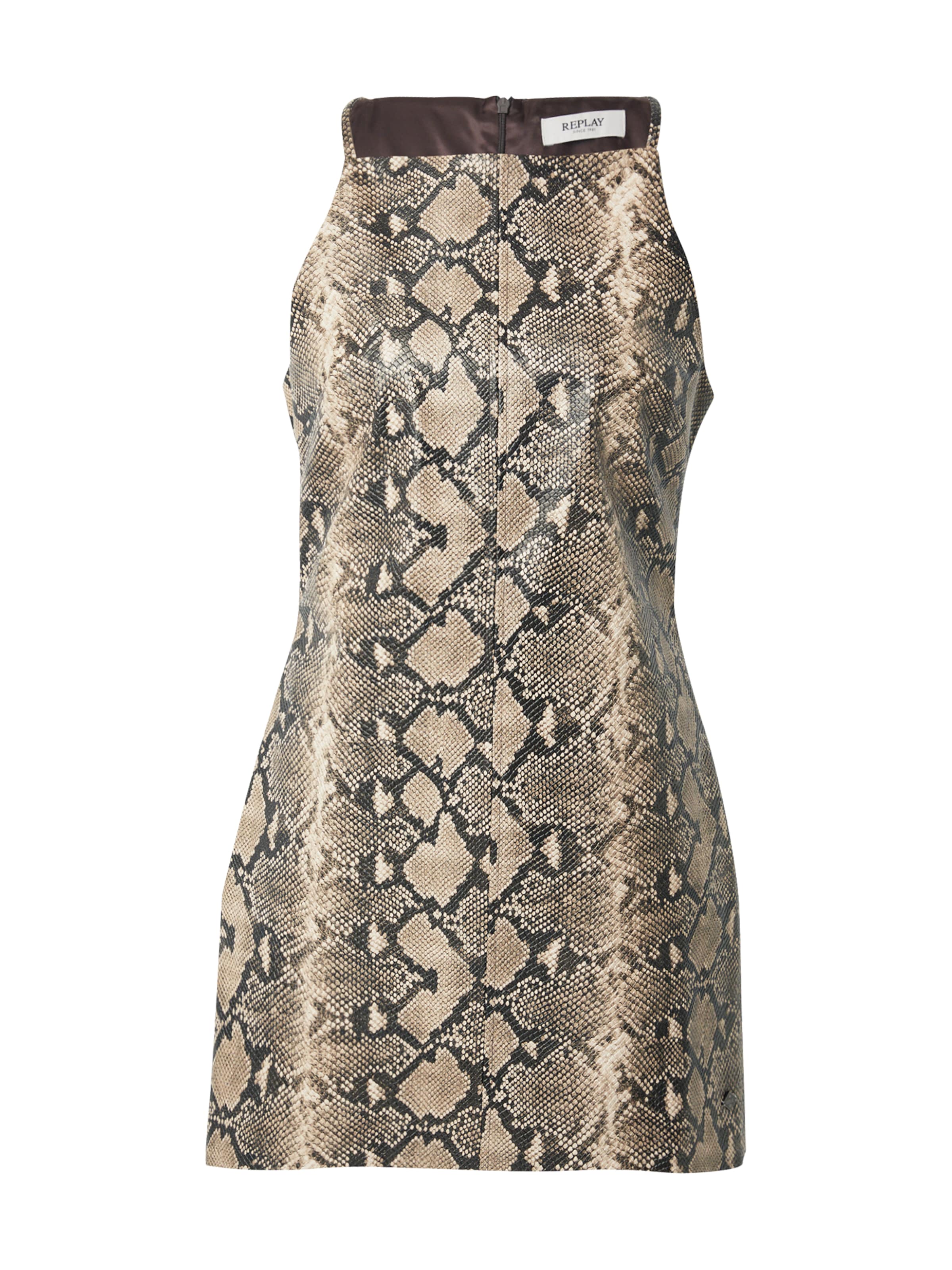 REPLAY Φόρεμα σε μπεζ: μπροστά