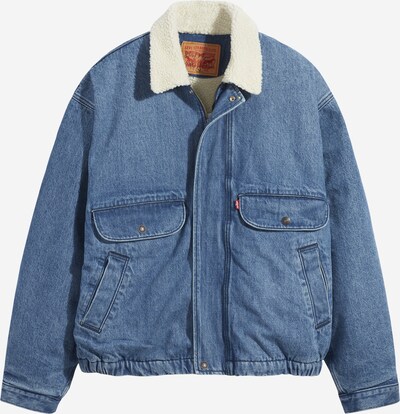 LEVI'S ® Starpsezonu jaka 'Rancher Sherpa Trucker', krāsa - zils džinss, Preces skats