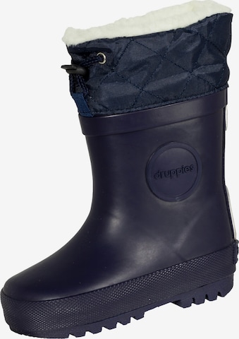 druppies Snow Boots 'Winterstiefel Kinder-Winterstiefel in dunkelblau' in Blue: front