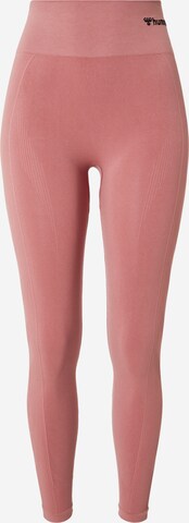 Pantalon de sport 'Tif' Hummel en rose : devant