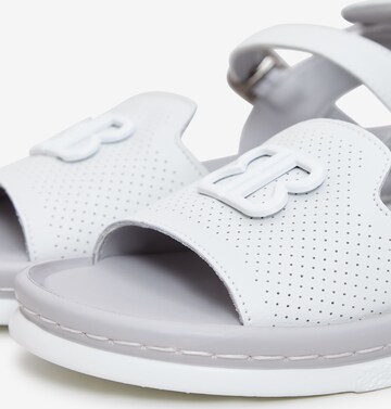 CESARE GASPARI Sandals in White