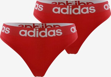 Sous-vêtements de sport ' Realasting Cotton ' ADIDAS SPORTSWEAR en rouge : devant