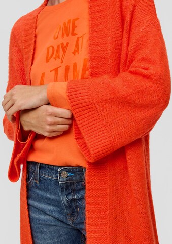 Geacă tricotată de la s.Oliver pe portocaliu