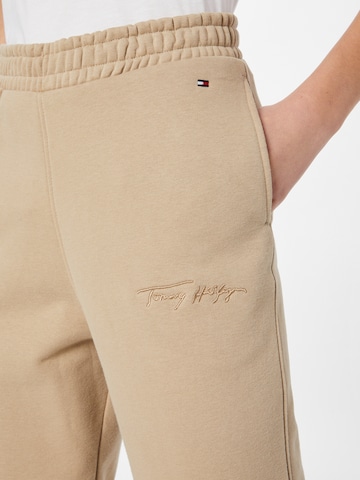 TOMMY HILFIGER Дънки Tapered Leg Панталон в бежово