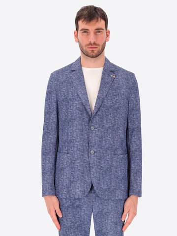 Distretto12 Slim fit Blazer in Blue: front